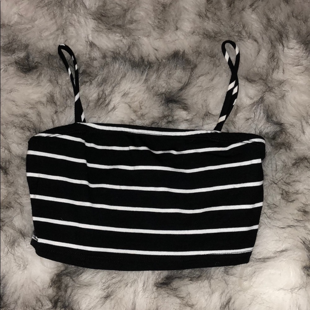 Stripped crop top